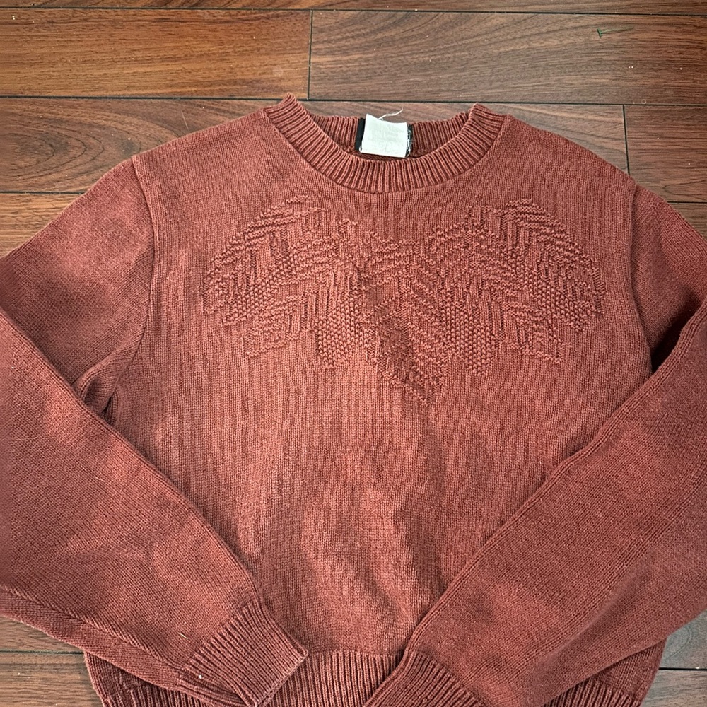 Southern Lady Terracotta Knit Top